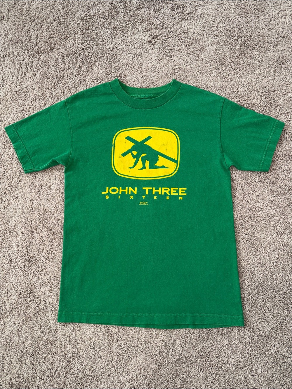 Vintage 2003 Kerusso John Three Sixteen Tee Shirt